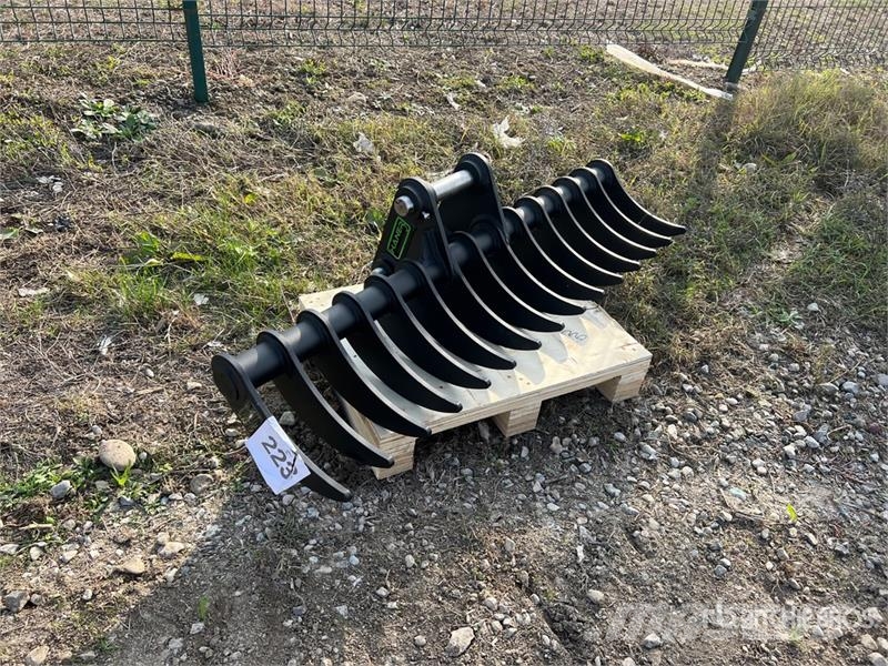  Haener HBR1200-P40A Lifting Excavator Rake (Unused Kombine tirmiklar