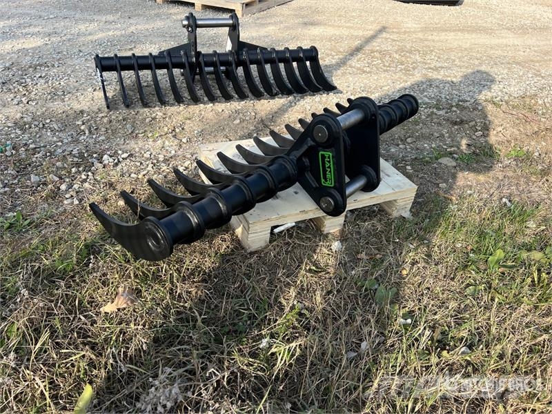  Haener HBR1200-P40A Lifting Excavator Rake (Unused Kombine tirmiklar