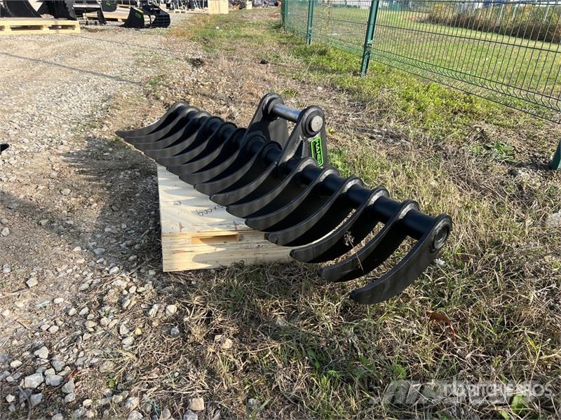  Haener HBR1200-P40A Lifting Excavator Rake (Unused Kombine tirmiklar