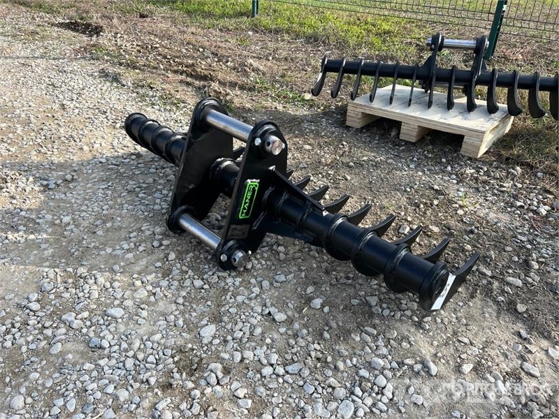 Haener HBR1200-P45A Lifting Excavator Rake (Unused Kombine tirmiklar