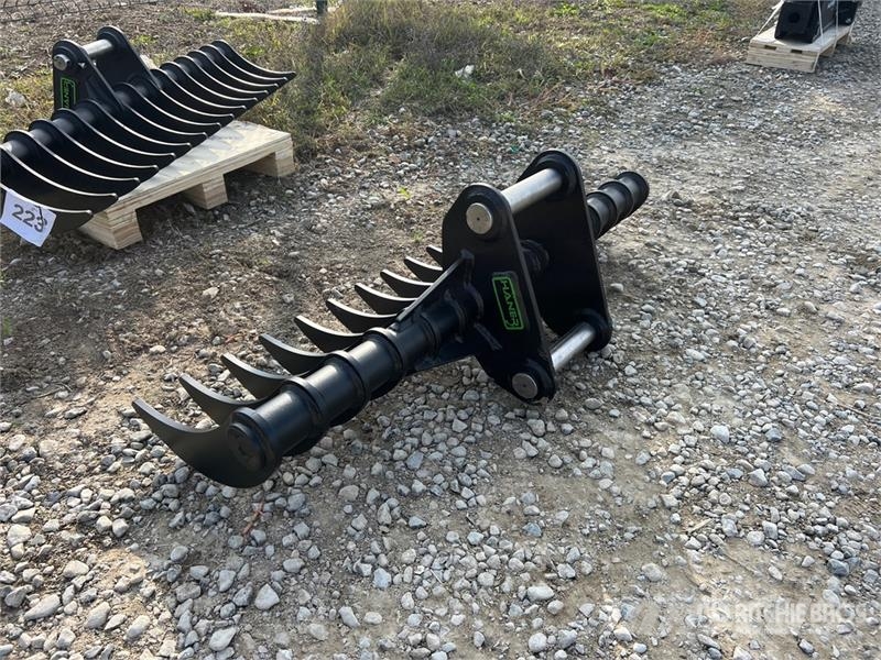 Haener HBR1200-P45A Lifting Excavator Rake (Unused Kombine tirmiklar