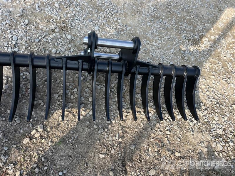Haener HBR1200-P45A Lifting Excavator Rake (Unused Kombine tirmiklar
