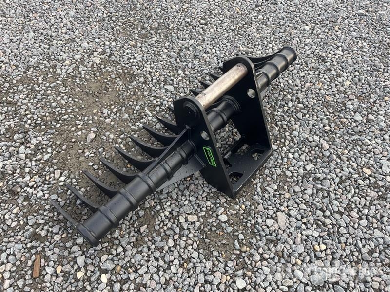 Haener HBR1400-MS08 1400 mm Q/C Excavator Rake (Un Schudders