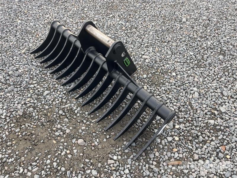  Haener HBR1400-MS08 Q/C Lifting Excavator Rake (Un مكابس وميبسات التبن