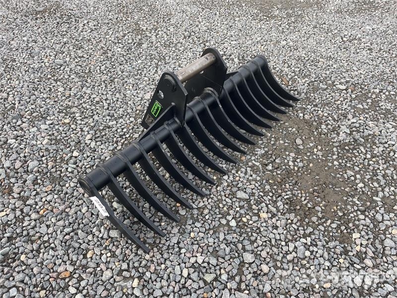  Haener HBR1400-MS08 Q/C Lifting Excavator Rake (Un مكابس وميبسات التبن