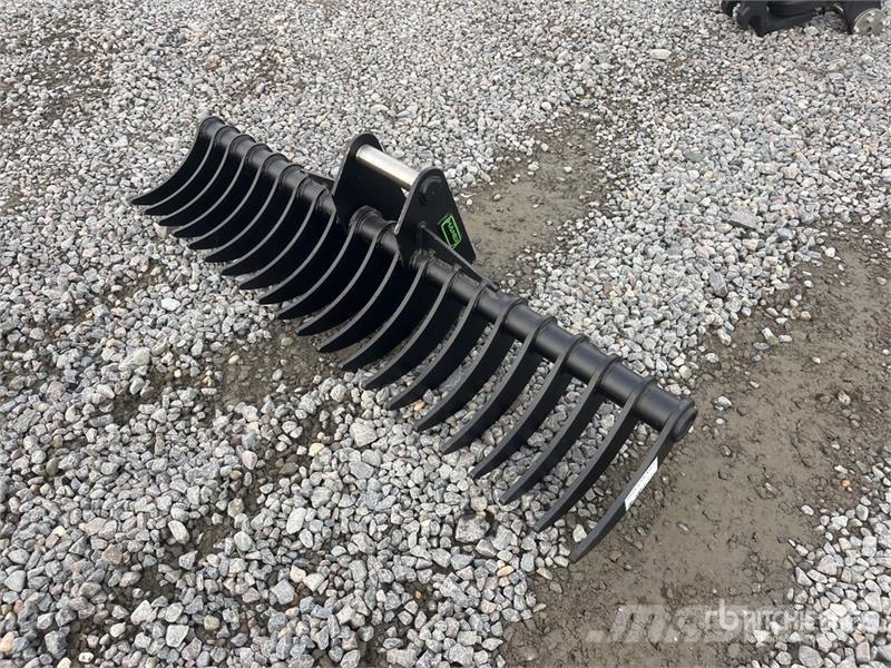  Haener HBR1600-MS03 1600 mm Q/C Excavator Rake (Un Schudders