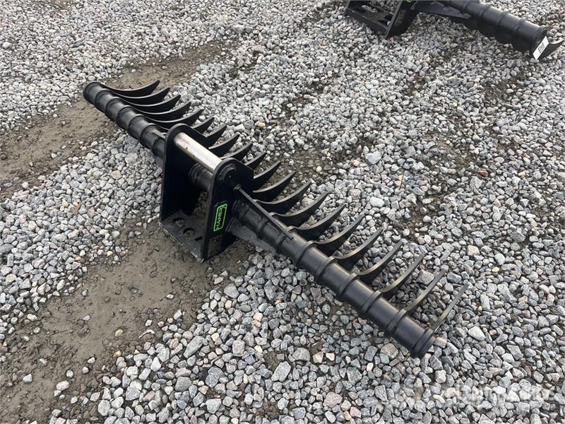  Haener HBR1600-MS03 1600 mm Q/C Excavator Rake (Un Schudders
