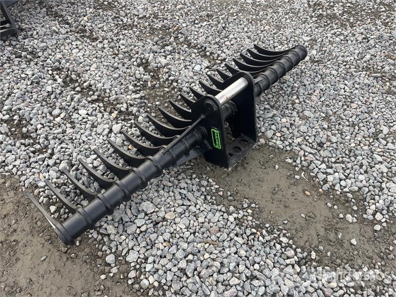 Haener HBR1600-MS03 1600 mm Q/C Excavator Rake (Un Schudders