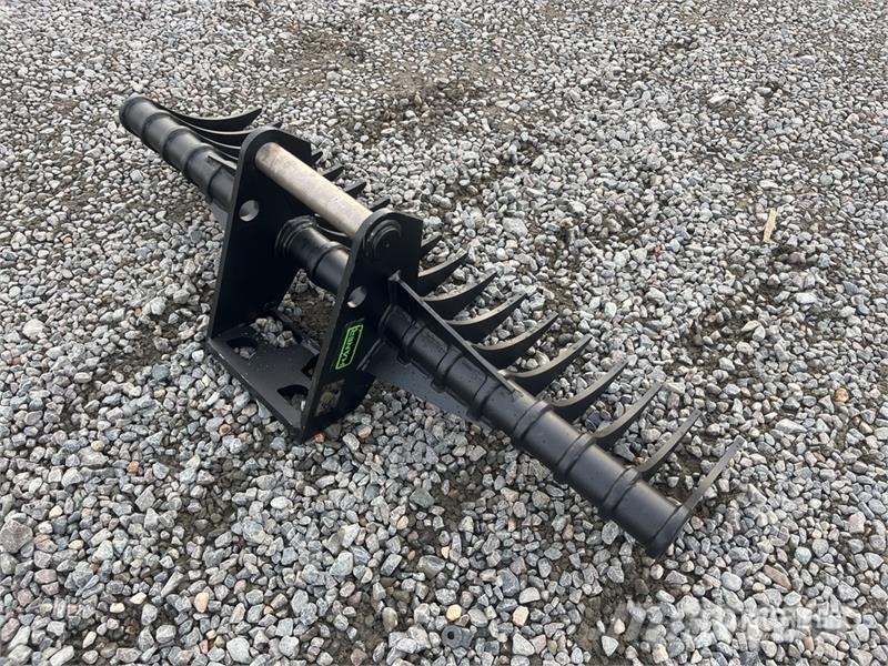 Haener HBR1600-MS08 1600 mm Q/C Excavator Rake (Un Schudders