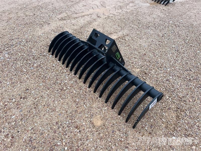 Haener HBR1600-MS08 1600 mm Lifting Excavator Rake Граблі і сінозворушувачі