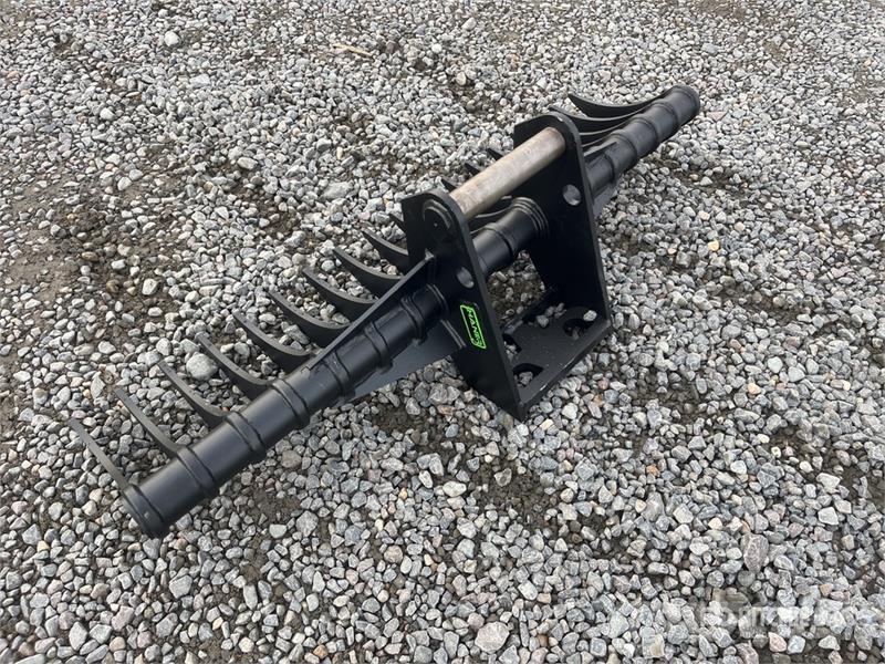 Haener HBR1600-MS08 Q/C Lifting Excavator Rake (Un Grābekļi un siena ārdītāji