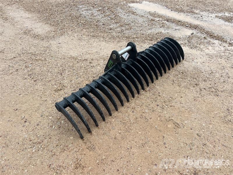 Haener HBR1600-P45A 1600 mm Lifting Excavator Rake Граблі і сінозворушувачі