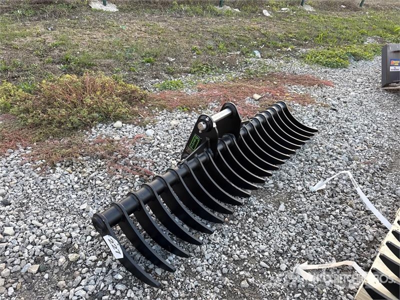Haener HBR1600-P45A Lifting Excavator Rake (Unused Rakes and tedders