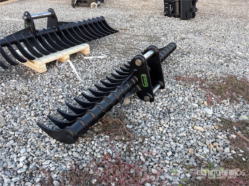 Haener HBR1600-P45A Lifting Excavator Rake (Unused Rakes and tedders
