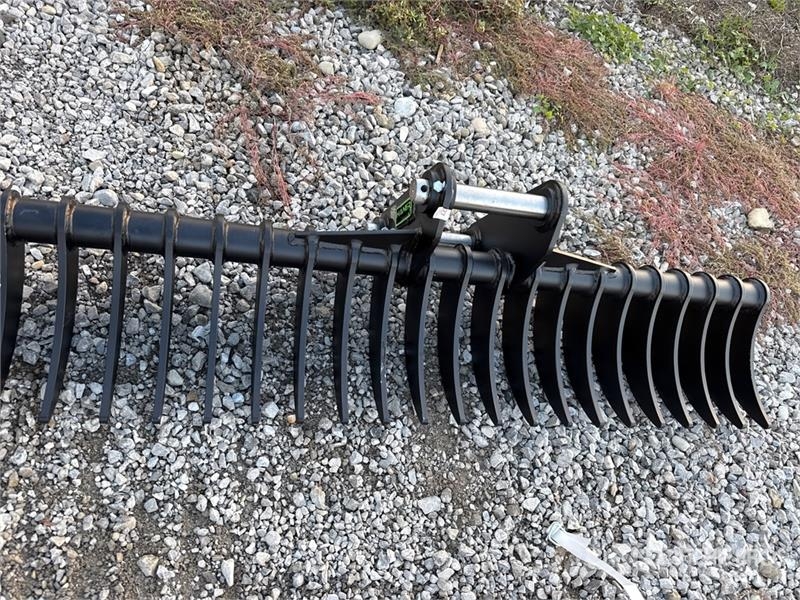 Haener HBR1600-P45A Lifting Excavator Rake (Unused Rakes and tedders