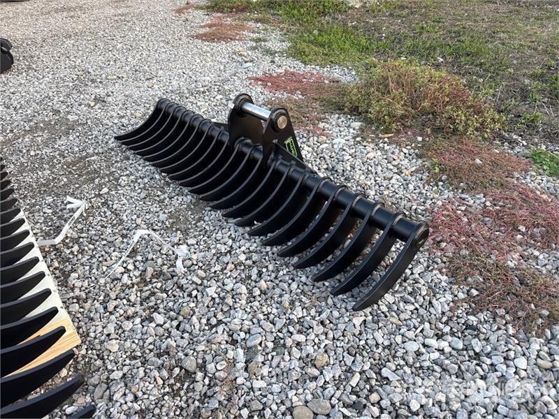 Haener HBR1600-P45A Lifting Excavator Rake (Unused Rakes and tedders