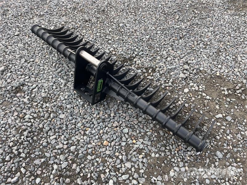 Haener HBR1800-MS03 1800 mm Q/C Excavator Rake (Un Schudders