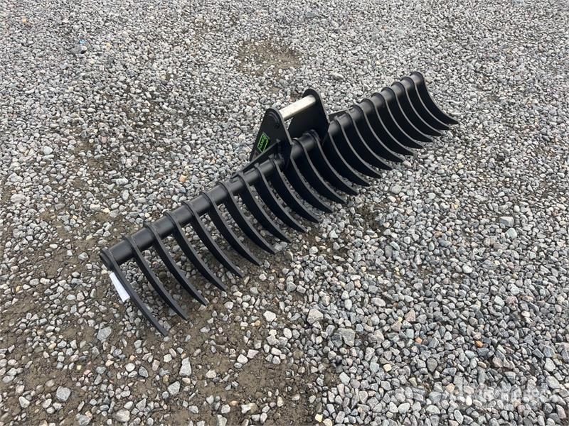 Haener HBR1800-MS03 1800 mm Q/C Excavator Rake (Un Schudders