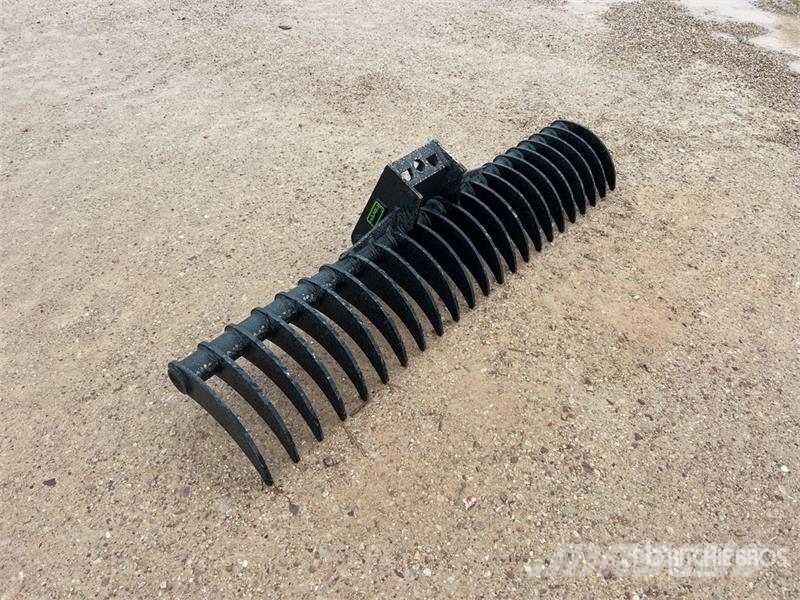 Haener HBR1800-MS03 1800 mm Lifting Excavator Rake Граблі і сінозворушувачі