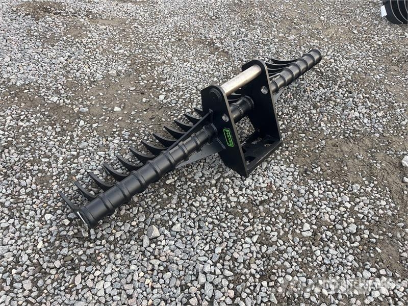  Haener HBR1800-MS08 Q/C Lifting Excavator Rake (Un مكابس وميبسات التبن