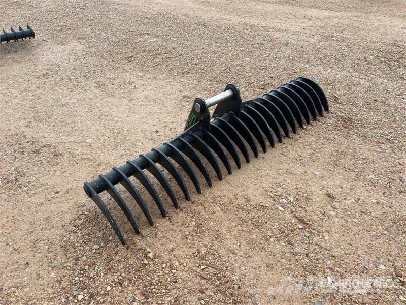 Haener HBR1800-P50A 1800 mm Lifting Excavator Rake Граблі і сінозворушувачі