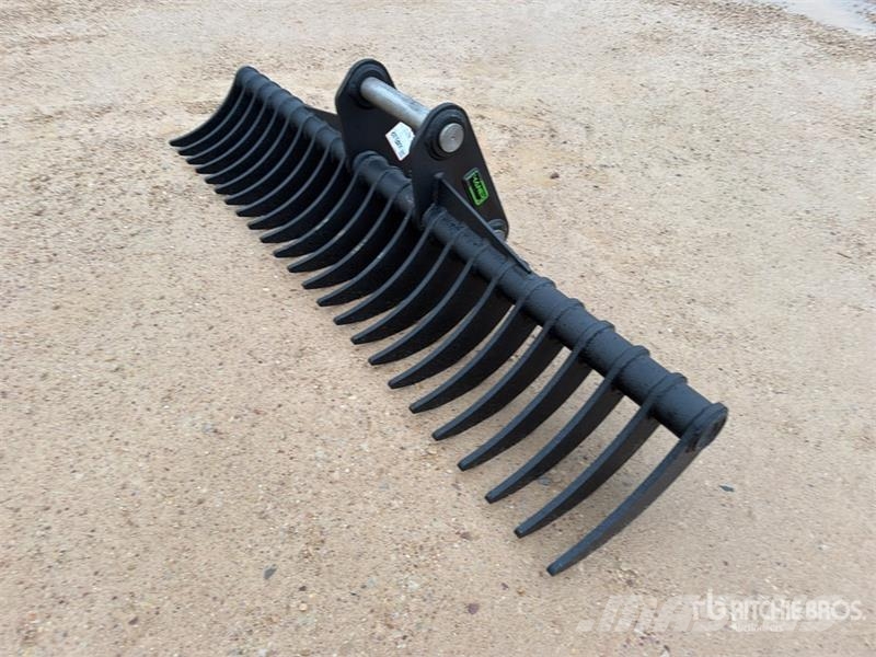 Haener HBR2000-P60A 2000 mm Excavator Rake (Unused مكابس وميبسات التبن