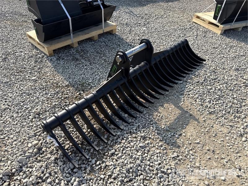 Haener HBR2000-P60A Lifting Excavator Rake (Unused Šieno grėbliai ir vartytuvai