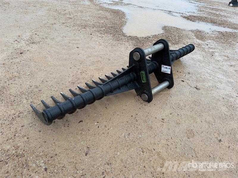 Haener HBR2000-P65A 2000 mm Lifting Excavator Rake مكابس وميبسات التبن