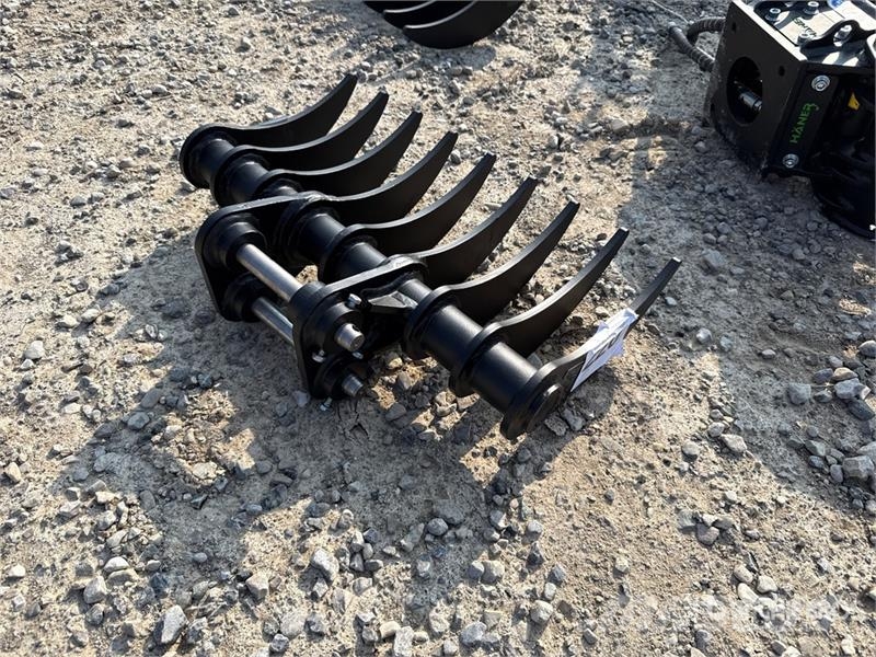 Haener HBR600-P25A Lifting Excavator Rake (Unused) Šieno grėbliai ir vartytuvai
