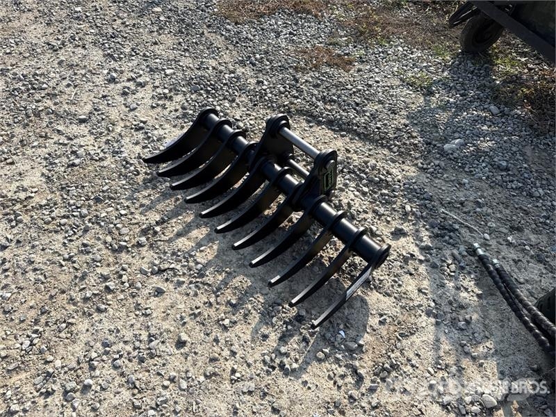 Haener HBR800-P30A Lifting Excavator Rake (Unused) Šieno grėbliai ir vartytuvai