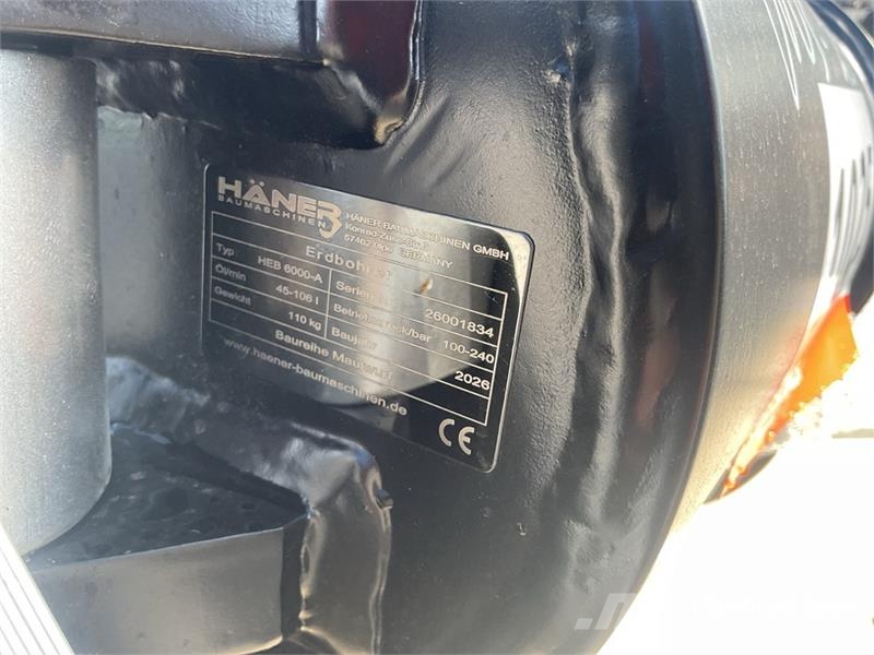 Haener HEB6000A Excavator Auger (Unused) Perfuradoras