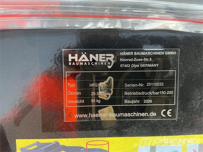 Haener HFG1.3 Tree Shear (Unused) 林業機械-その他