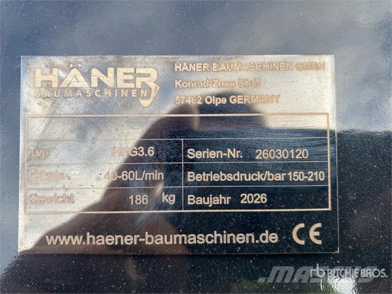 Haener HFG3.6 Tree Shear (Unused) Sonstige Forstmaschinen