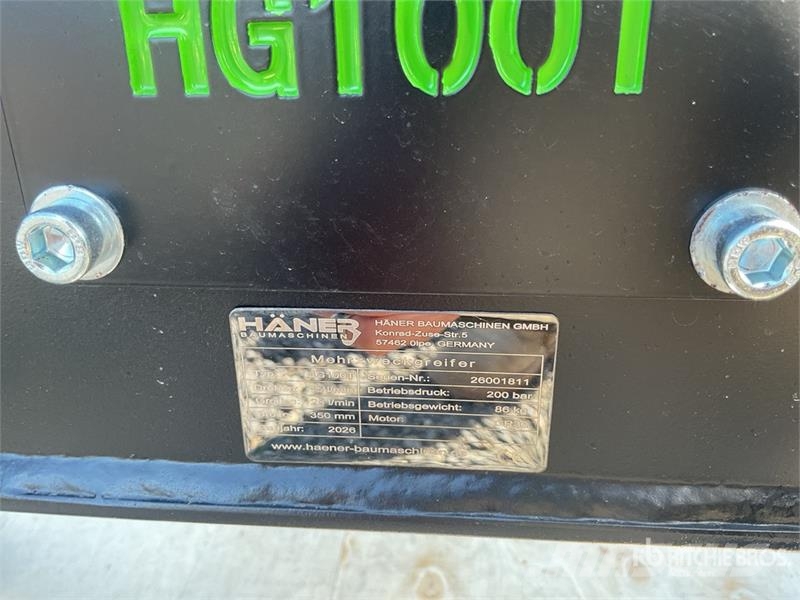  Haener HG100T Grapple (Unused) Kourat
