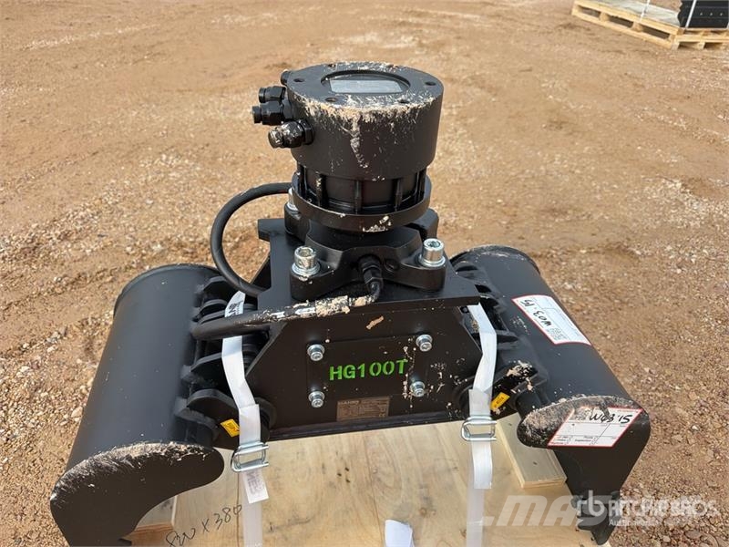  Haener HG100T+Rotator GR30 Rotating Sorting Excava خطاطيف