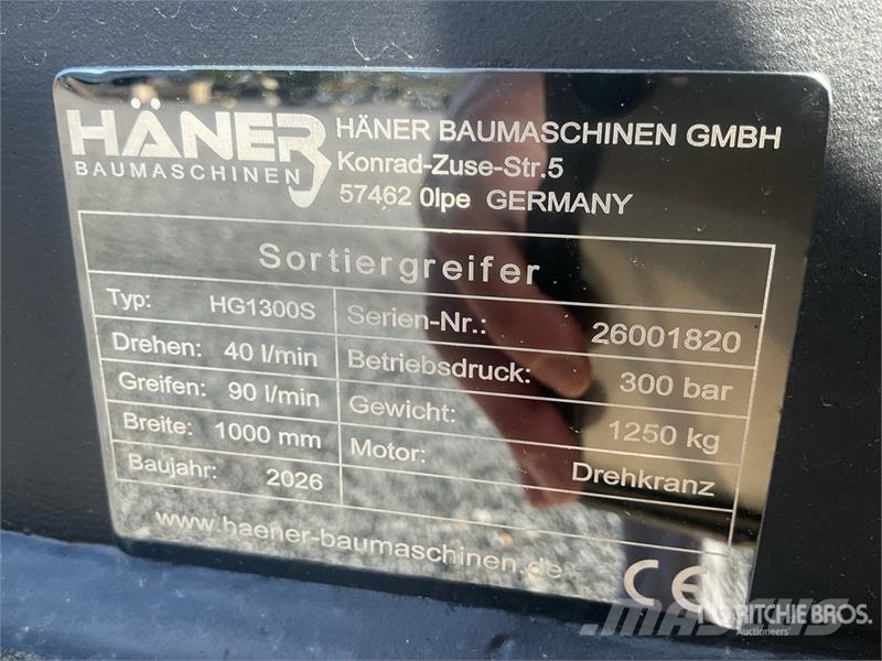  Haener HG1500S Grapple (Unused) Kourat