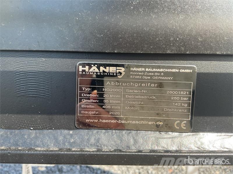  Haener HG200D Grapple (Unused) Grabeži