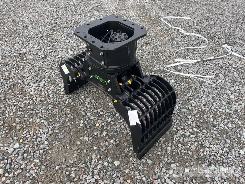  Haener HG200D Rotating Excavator Grapple (Unused) Pašgrābji