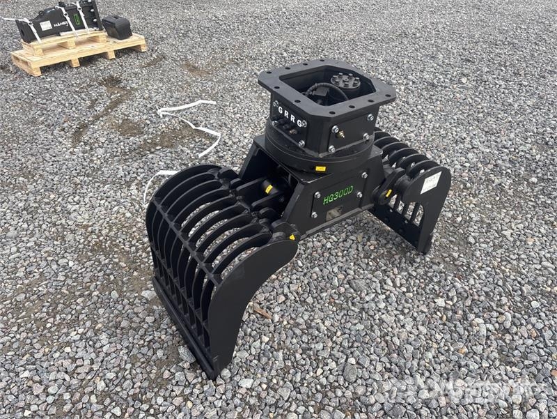  Haener HG300D Rotating Excavator Grapple (Unused) Pašgrābji