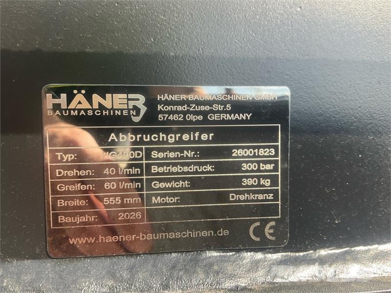  Haener HG400D Grapple (Unused) Kourat