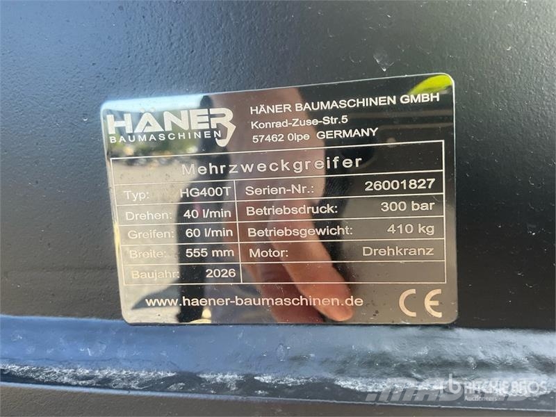 Haener HG400T Grapple (Unused) Kourat