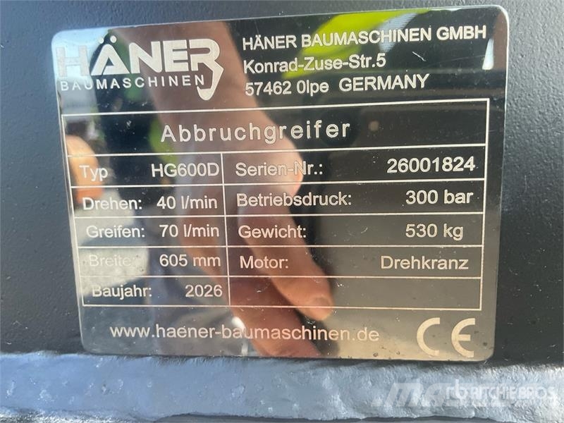Haener HG600D Grapple (Unused) Grabeži