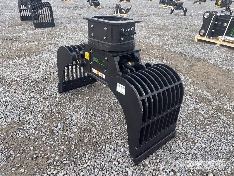  Haener HG600D Rotating Excavator Grapple (Unused) Pašgrābji