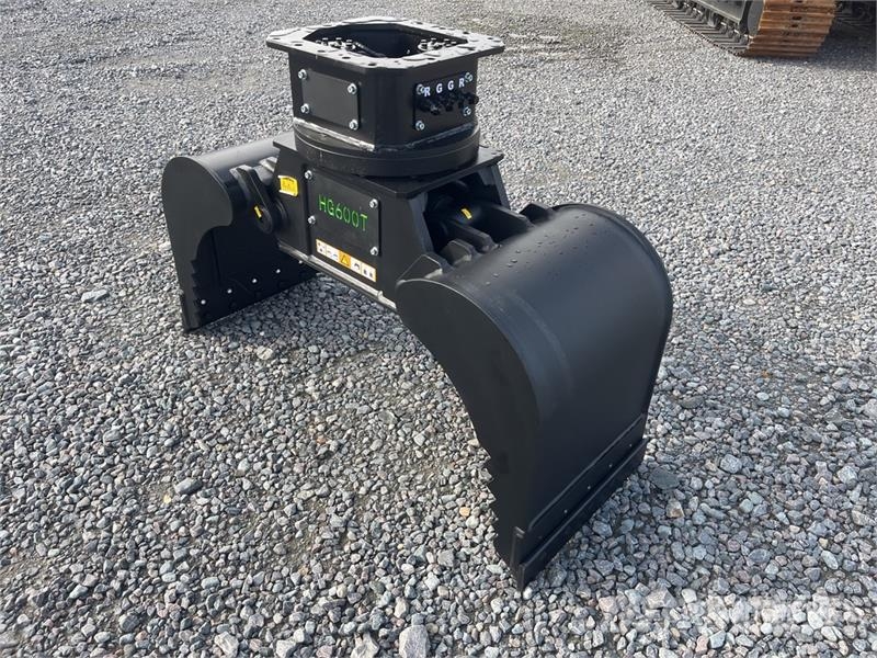  Haener HG600T Rotating Excavator Grapple (Unused) Pašgrābji