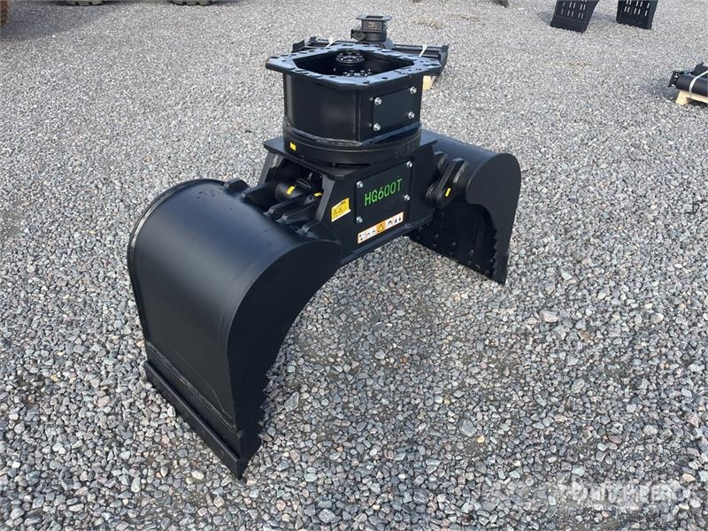  Haener HG600T Rotating Excavator Grapple (Unused) Pašgrābji