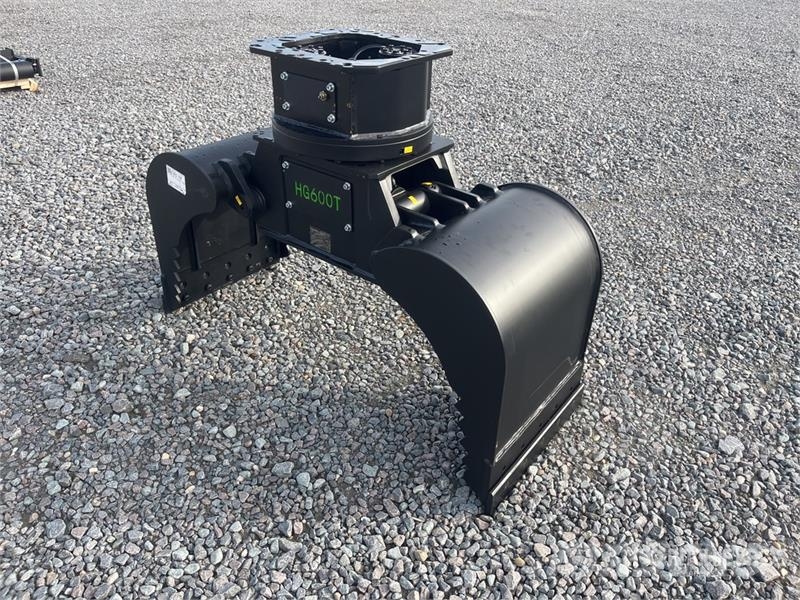  Haener HG600T Rotating Excavator Grapple (Unused) Pašgrābji