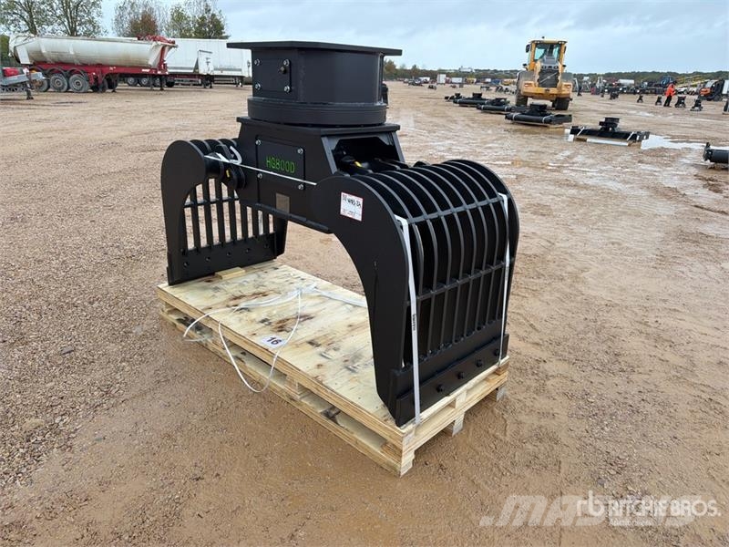  Haener HG800D Rotating Sorting Excavator Grapple ( Garras