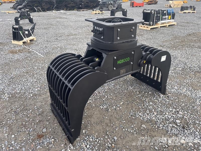  Haener HG800D Rotating Excavator Grapple (Unused) Pašgrābji