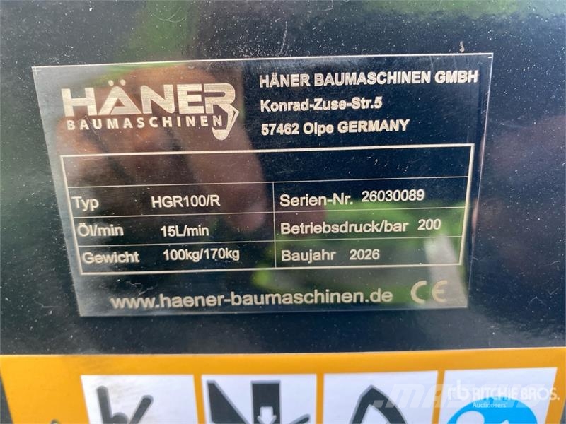 Haener HGR100 Sorting Excavator Grapple (Unused) Kourat