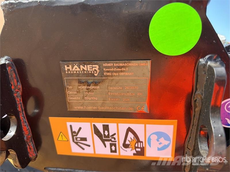  Haener HGR50 Excavator Grapple (Unused) خطاطيف